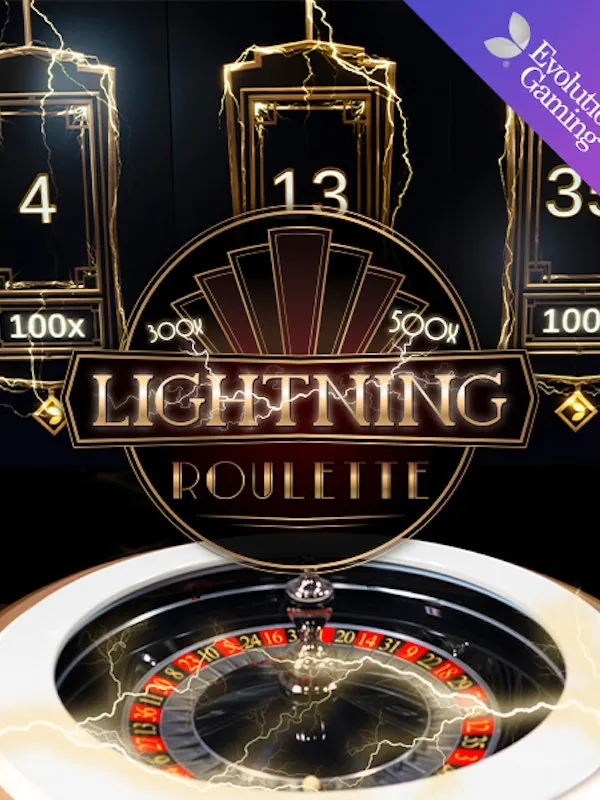 Lightning Roulette – live casino-bord