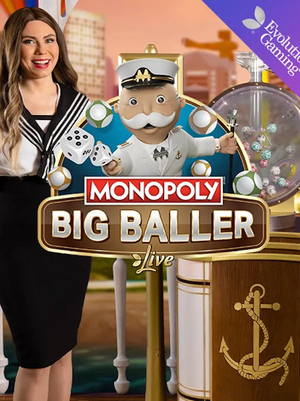 MONOPOLY Big Baller – live casino-bord