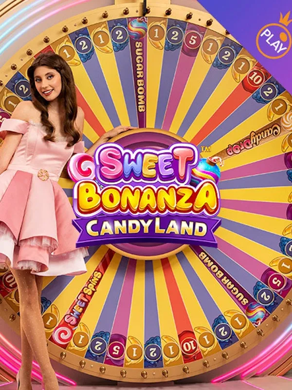 Sweet Bonanza Candyland – live casino-bord